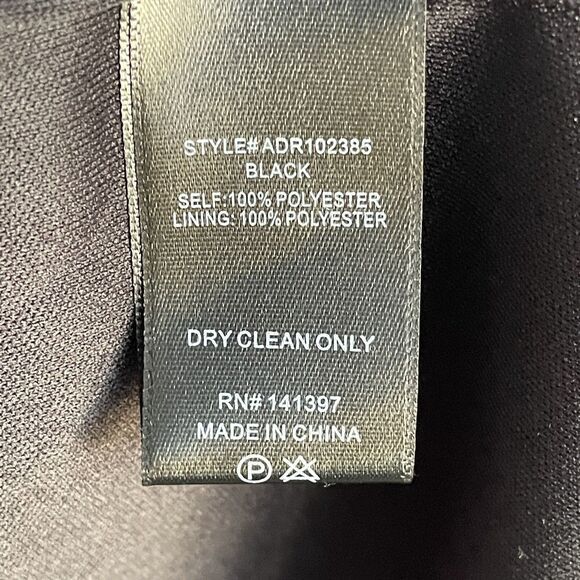 NEW ASTR The Label Strapless Textured Dress Sz L Bodycon Black Midi Formal Party - Picture 7 of 13